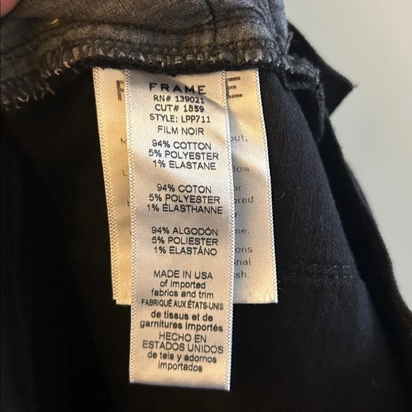 Frame Le Palazzo Wide Leg Jeans - Picture 10 of 10